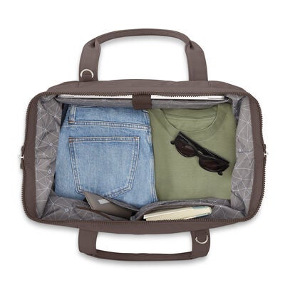 Samsonite Companion Bags Weekender in the color Chocolate Mauve.